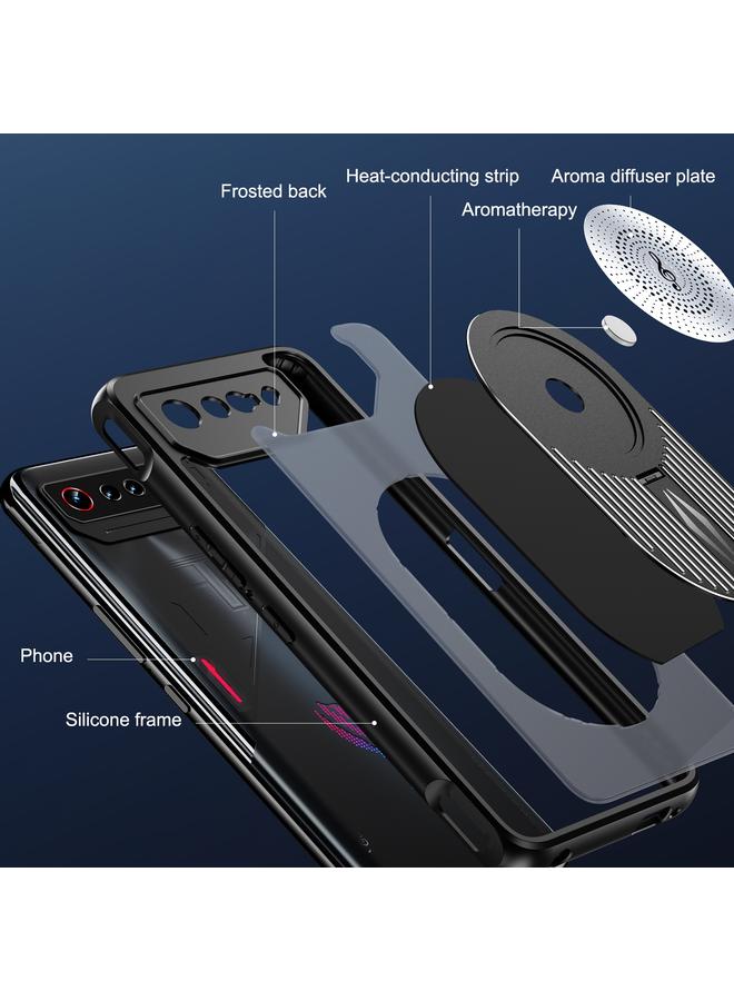 اس-توب جراب لهاتف Asus ROG Phone 7 مع حامل MagSafe للعلاج بالروائح وتبديد الحرارة - Image 5