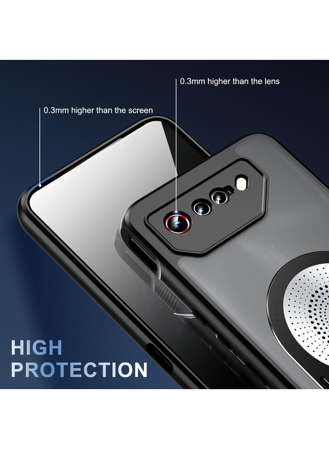 اس-توب جراب لهاتف Asus ROG Phone 7 مع حامل MagSafe للعلاج بالروائح وتبديد الحرارة - Image 4