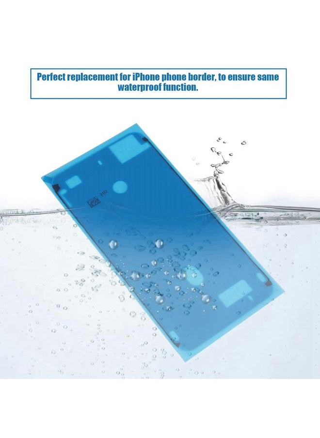 5Pcs Front Housing Waterproof Sealing Adhesive Tape Glue Replacement for iPhone 7p White