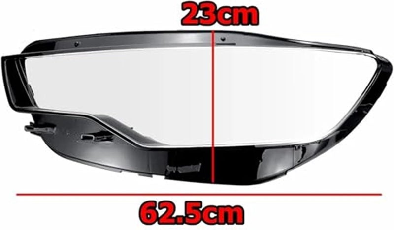 Wivplex Front Headlight Lens Cover for A6 A6L C7 (2012-2015) - Image 3