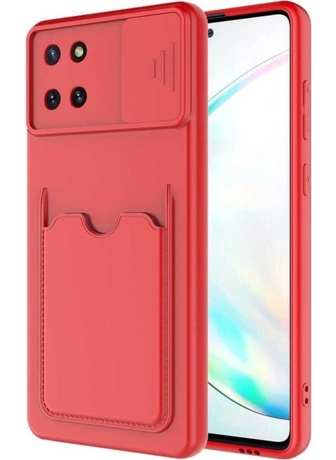 Samsung Galaxy A81 (Note 10 Lite) Compatible Case Kartix Cover, Red
