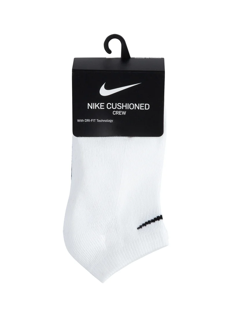 Nike 3 Pack Everyday Cushion No-Show Socks