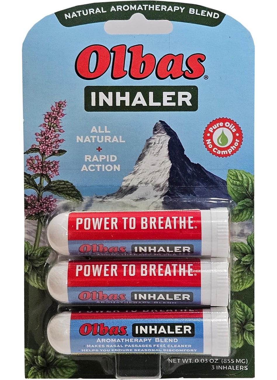 Olbas - Olbas Inhaler Aromatherapy/Aromatic Inhaler, 0.01 Oz, 3-Pack - Image 1