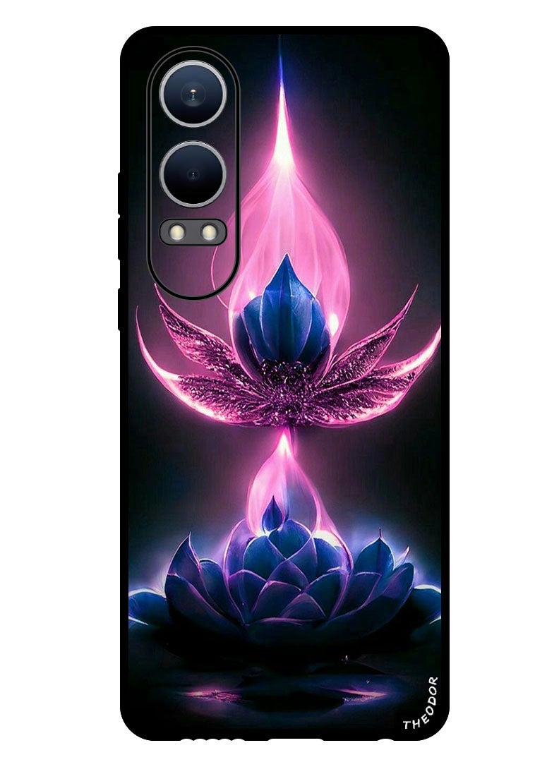 Theodor Protective Case Anti Scratch Shock Proof Bumper Cover For OnePlus Nord CE4 Lite Flower Abstract 1 - Image 1