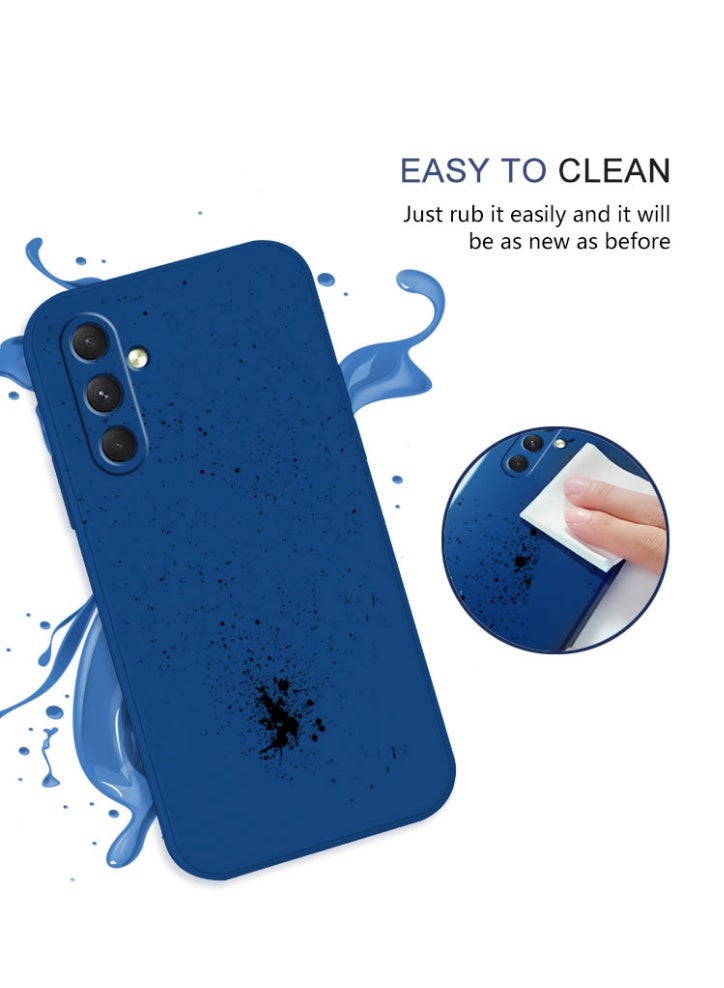 عام غطاء لسامسونج جالاكسي A17 5G - غلاف هاتف محمول ثنائي الطبقات مع حماية الكاميرا - غلاف ببطانة داخلية وخارجية من السيليكون. - Image 2