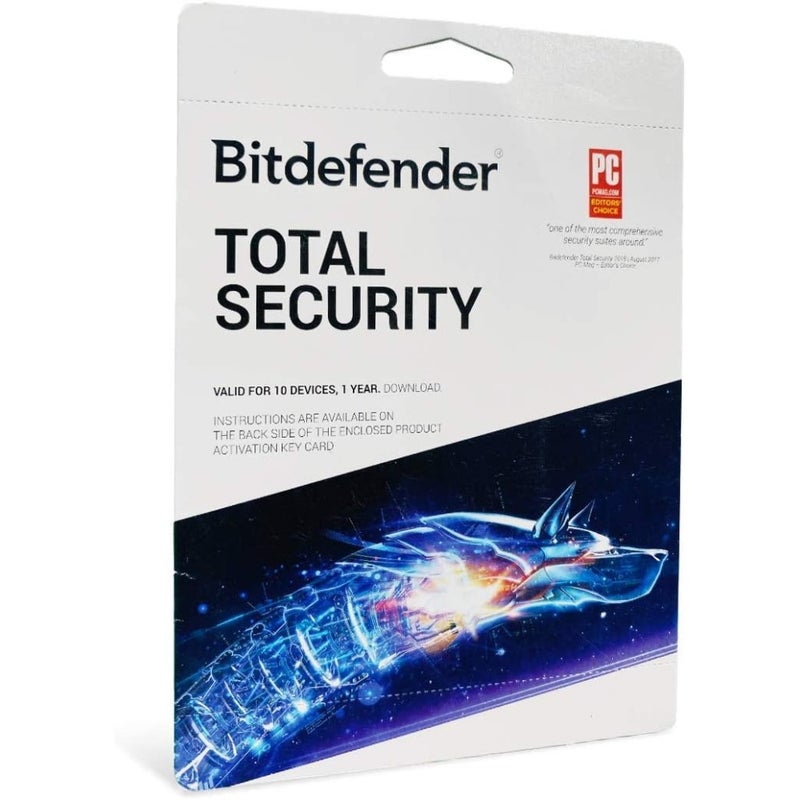 KJGBBitdefender Total Security - 10 Device 1 year Subscription PC/Mac Activation Code by MailJ[ - Image 2