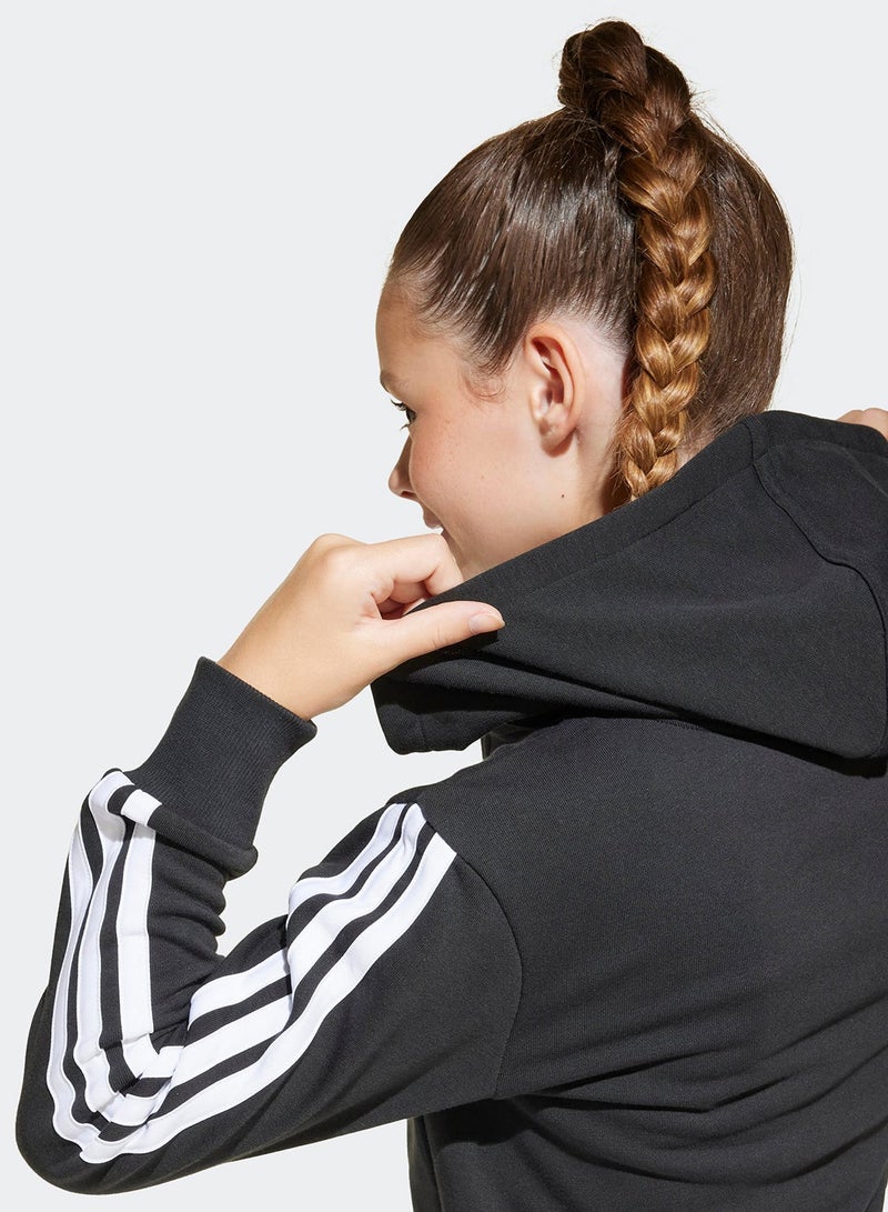 Adidas Youth Essentials Full-Zip Hoodie - Image 4