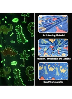 FASHION HOME Kids Glow in The Dark Blanket Soft Throw All Seasons for Couch Sofa Bed 150 x 120cm  - Image 2