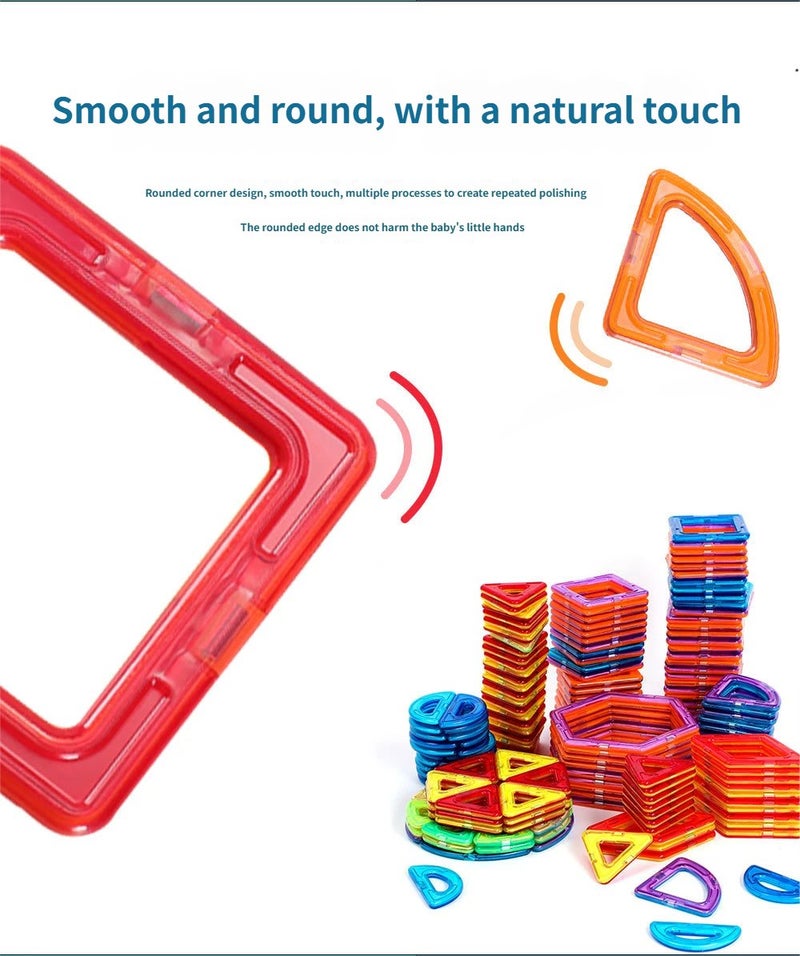 30-Piece Magnetic Building Blocks Set with Unique Design, Durable Construction and Premium Quality in Multicolor - Image 4