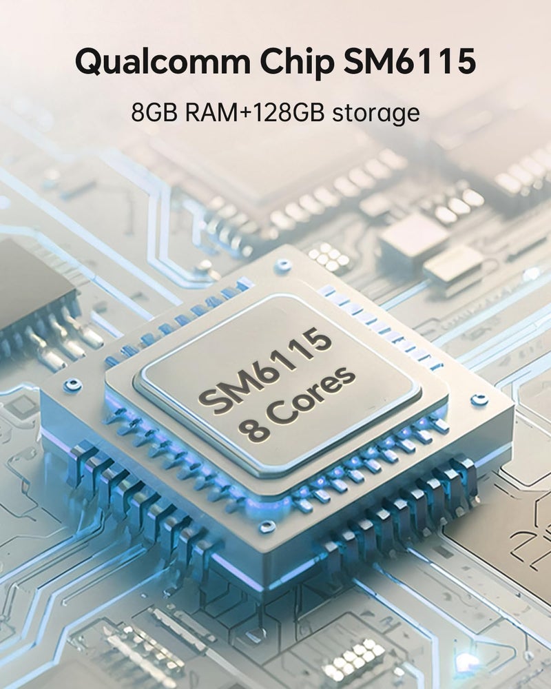 KTC 25 بوصة تلفزيون محمول - شاشة لمس ذكية مع Google Play، Android 14، Qualcomm 8G RAM+128G تخزين، تلفزيون ذكي محمول 1080P مع كاميرا 8MP وبطارية، شاشة لمس للتخييم والحمام - Image 4