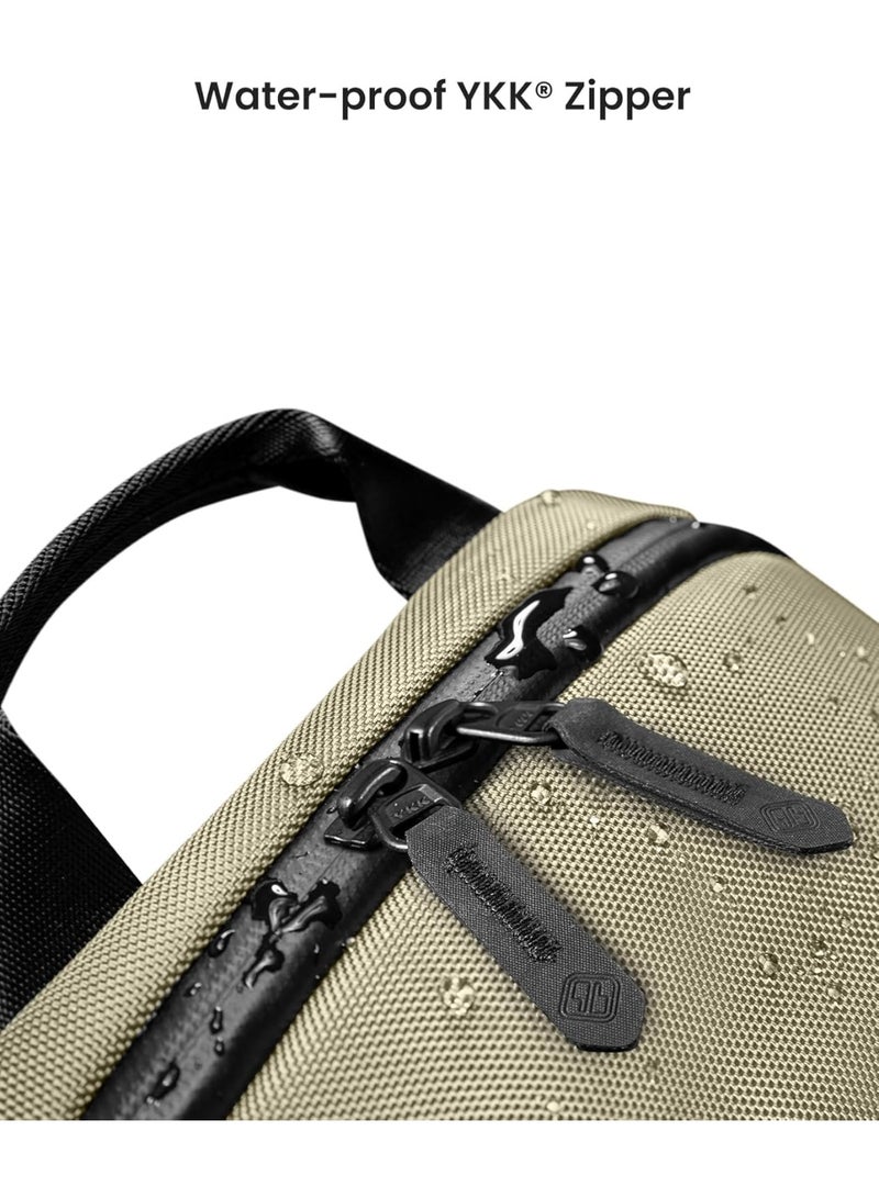 Tomtoc Crossbody Sling Bag 14 Inch Laptop Compatible with MacBook Pro M1 2021 & MacBook Air 2020-2021 – tomtoc Explorer T24 A54D2 Everyday Shoulder Bag - Image 5