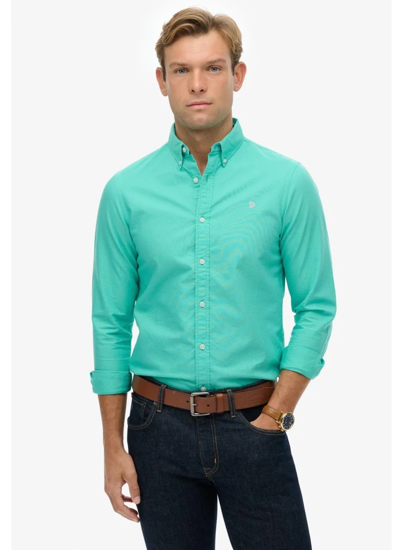 سوبر دراي قميص أكسفورد كلاسيك بأكمام طويلة