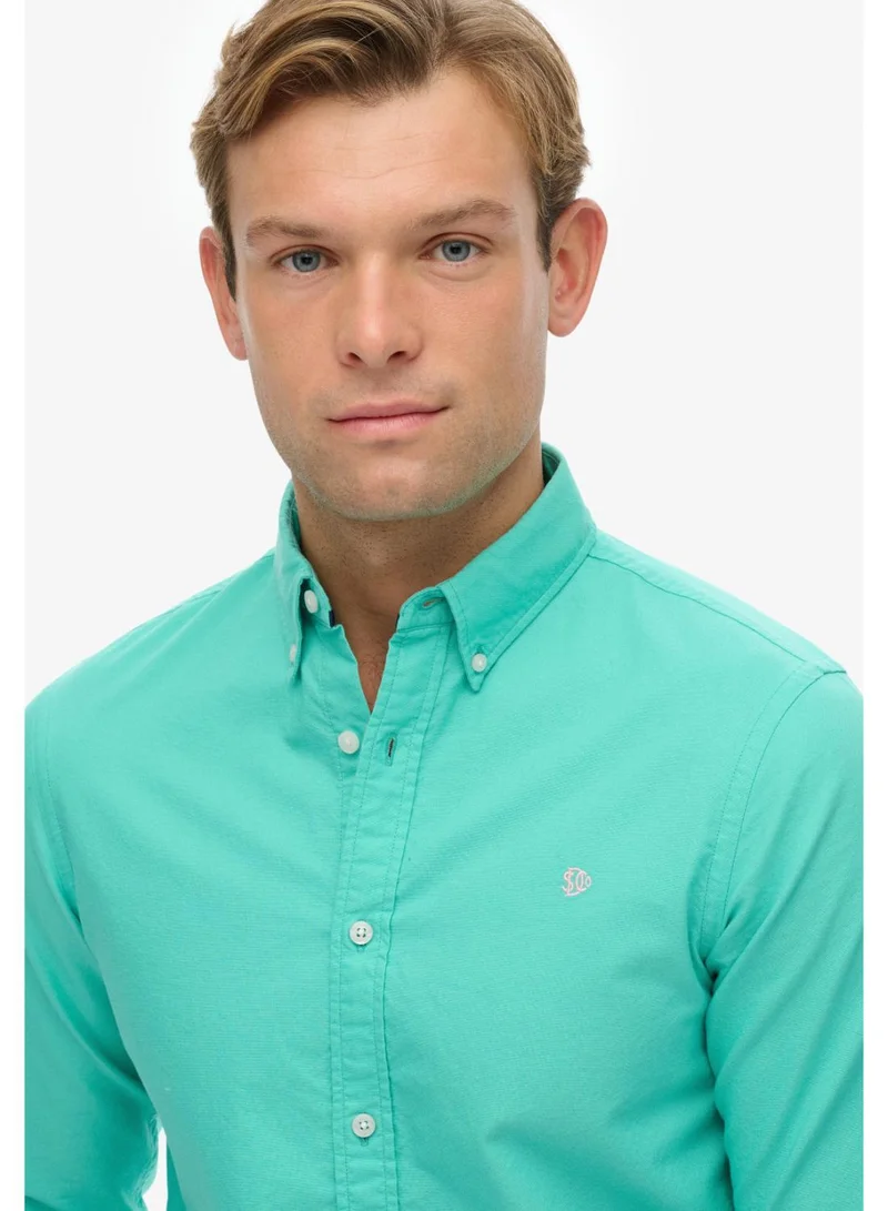 سوبر دراي قميص أكسفورد كلاسيك بأكمام طويلة