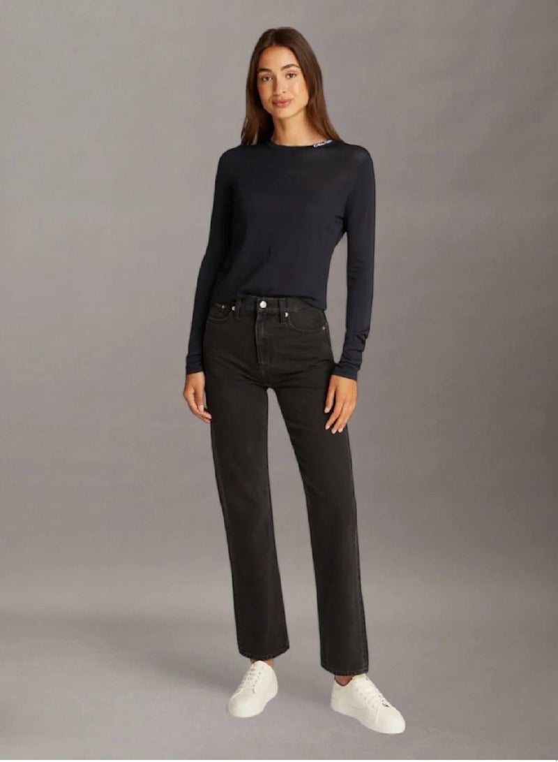 كالفن كلاين جينز سترة من الفسكوز الناعم - Image 4