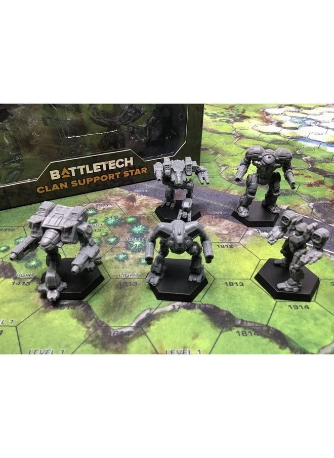 Catalyst Game Labs Battletech Mini Force Pack: Clan Support Star  - Image 2