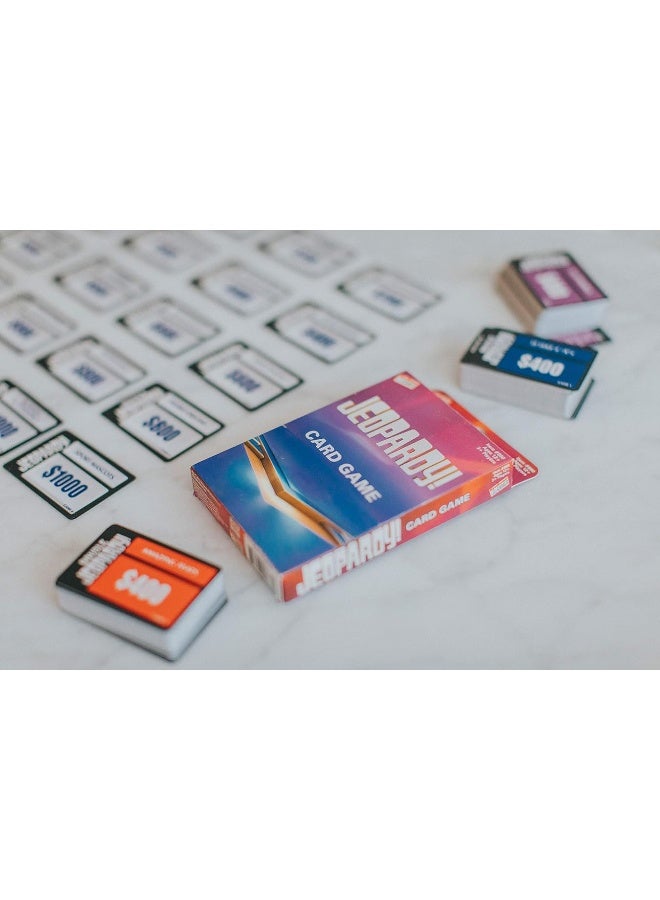 Endless Games Jeopardy Card Game - Travel Sized Quiz Competition - Fast Paced Party Game - Image 4