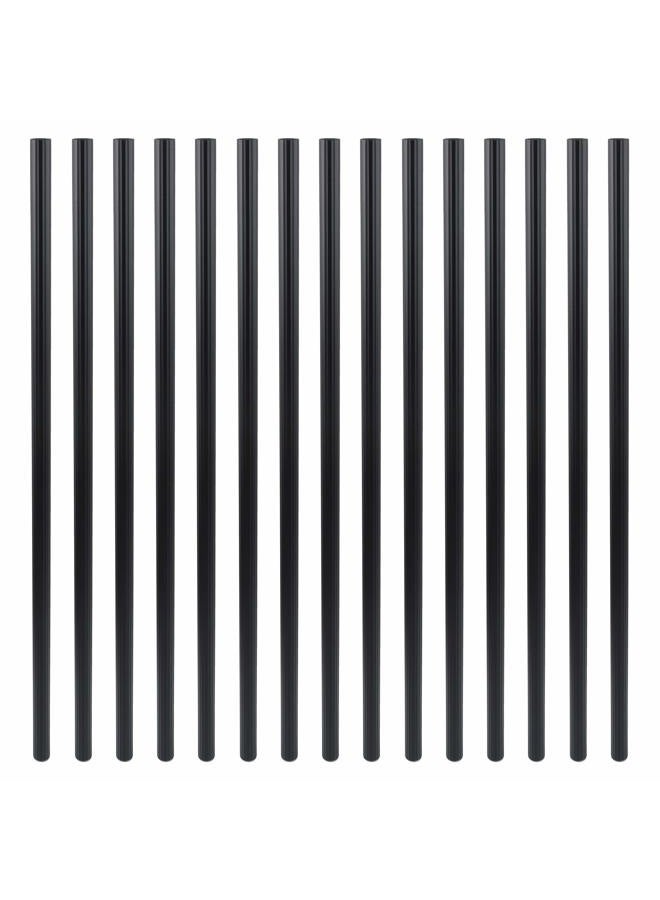 Myard 32-1/4 Inches Heavy Duty Iron Deck Balusters with Screws for Facemount Railing Fencing, European Baroque Silhouette Wrought Style (25-Pack, Matte Black) - Image 1