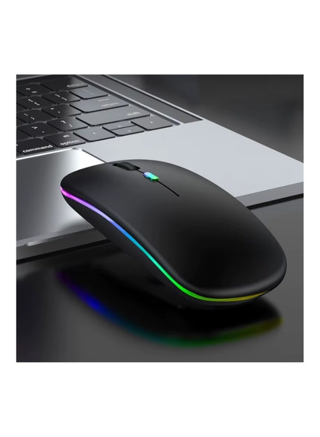 New Bluetooth And Wireless Silent Rechargeable Wireless Mouse for Office Use and Online Classes - Image 1