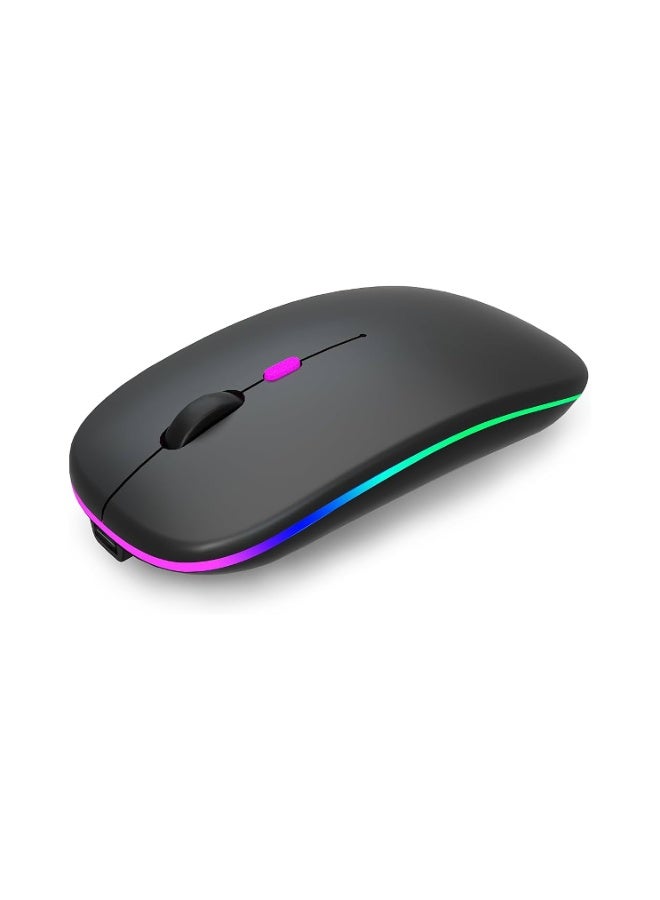 New Bluetooth And Wireless Silent Rechargeable Wireless Mouse for Office Use and Online Classes - Image 2