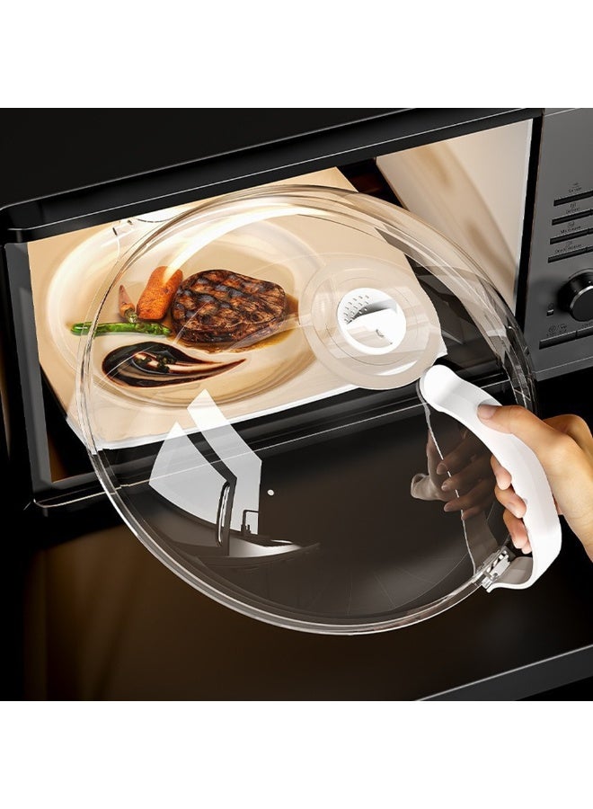 Microwave Oven Splash Proof Cover, High Temperature Resistant Food Heating Cover, Food Preservation Cover, Oil Proof Cover - Image 4