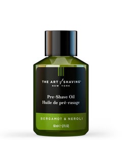 THE ART of SHAVING Bergamot & Neroli Pre-Shave Oil for Men – Clinically Tested for Sensitive Skin – Improves Razor Glide for a Close, Comfortable Shave – 2 oz  - Image 1