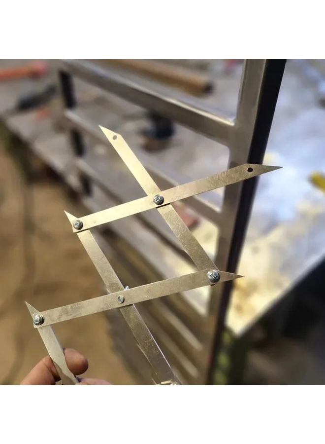 12 Point Heavy Duty Metal Center Finder Tool For Woodworking Welding Carpentry - Image 5