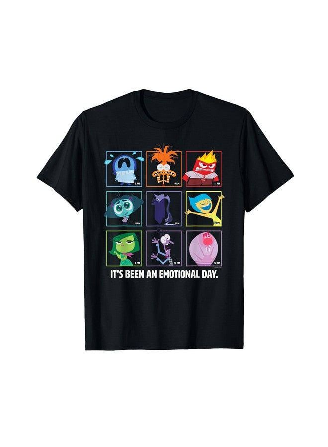 Pixar Disney and Pixar’s Inside Out 2 Emotions An Emotional Day T-Shirt 