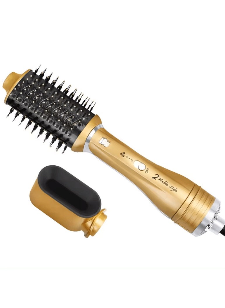 ENZO Professional - ENZO EN-751  2-in-1  Interchangeable Blow Dryer and Styling Brush – Multi-Function Hot Air Brush with Detachable Heads, Ionic Technology,Intl Version - Image 1