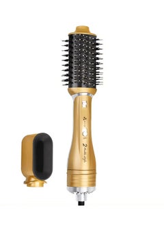 ENZO EN-751  2-in-1  Interchangeable Blow Dryer and Styling Brush – Multi-Function Hot Air Brush with Detachable Heads, Ionic Technology,Intl Version