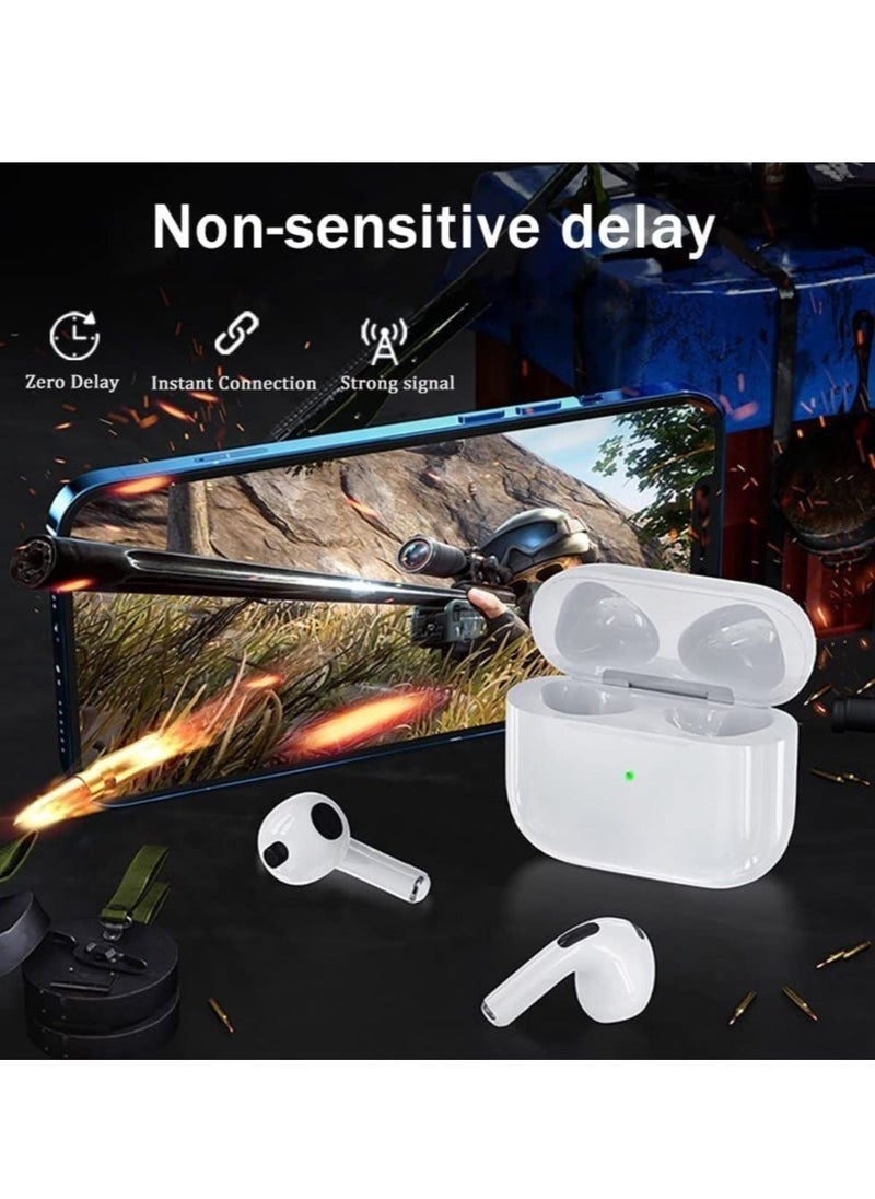 TIGER Wireless Headphones,Wireless Bluetooth 5.3 Earbuds,3D HiFi Stereo Noise cancelling headphones,30H Playtime Bluetooth Headset with Quick Charge Case,IPX7 Waterproof Earphones for iphone/Android/Samsung - Image 3