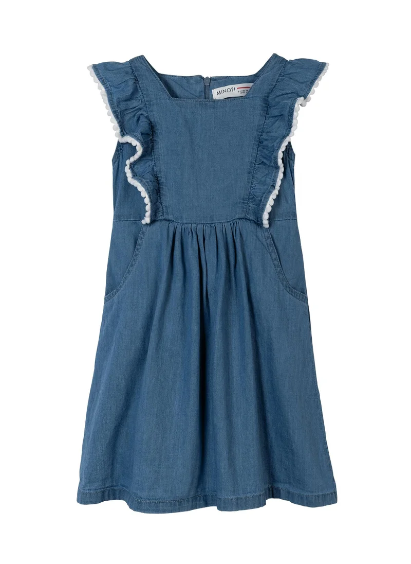 مينوتي Kids Girls Cotton Dress