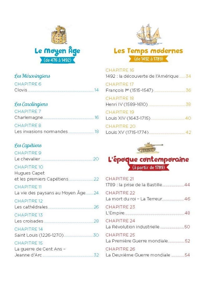 L'histoire de France racontée pour les écoliers - Mon livret CE2  - Image 4
