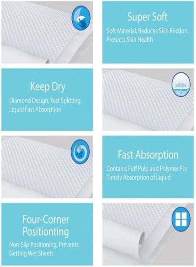 Tensifree Mid Super Soft Disposable Underpads with Sticking Tape, 6x9 cm (Pack of 1) - Image 2