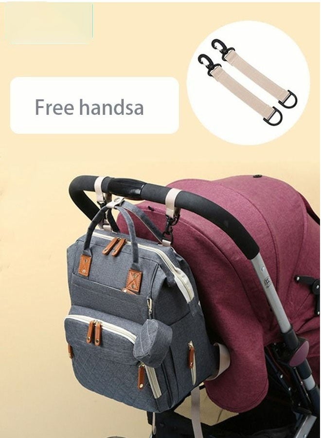 Bukela Diaper Bag Backpack, Multifunction Travel Back Pack Maternity Baby Changing Bags, Large Capacity, Waterproof and Stylish - Image 3