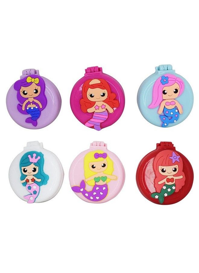 Tera13 Tera 13 Mermaid Comb For Girls Kids Hair Brush For Kids Mirror For Make Up Small Girls Kids Return Gifts (4 Piece)  - Image 1