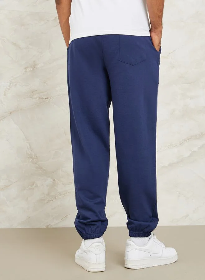 Styli Eco-Earth Oversized Terry Jogger With Panel Pocket