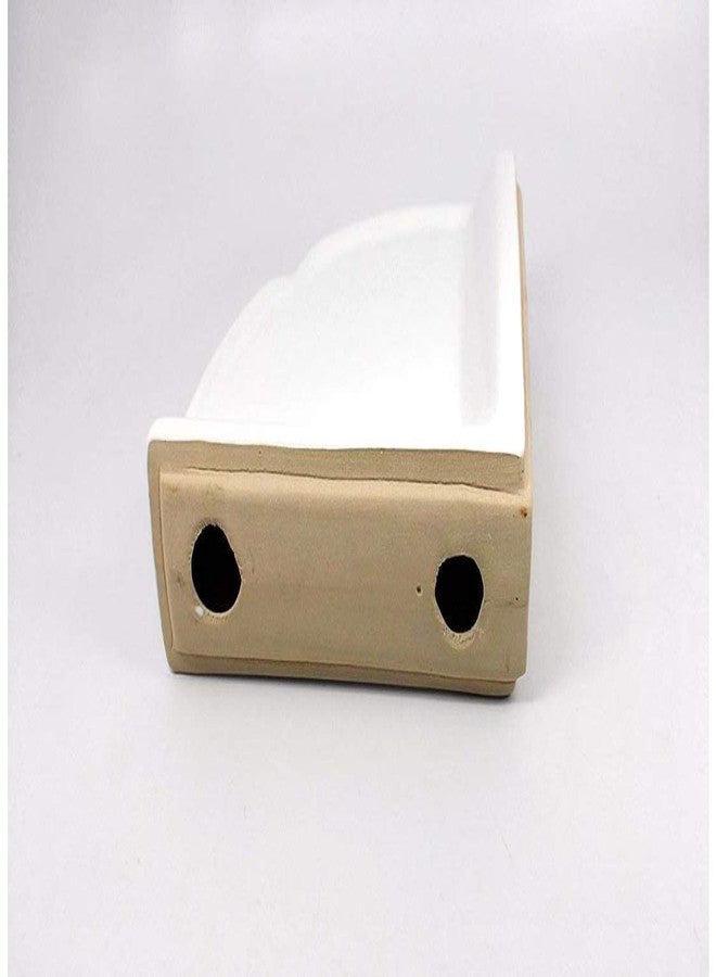 Daltile Restore 8-1/2 in. x 8-1/2 in. x 2-5/8 in. Ceramic Wall Mounted Corner Shelf in Bright White - Image 3