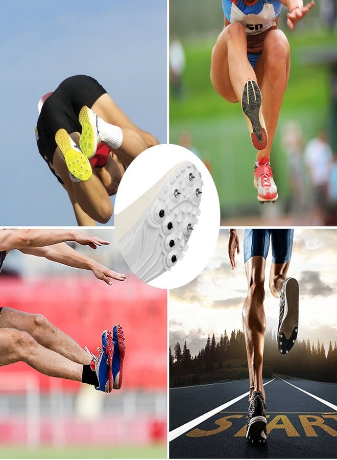 JULMELON 1/4 Inch Carbon Steel Track Spikes, 60PCS Lighter Weight With Spike Wrench for Track Shoes Field Sprinting Cross Country Short Running Replacement - Image 5