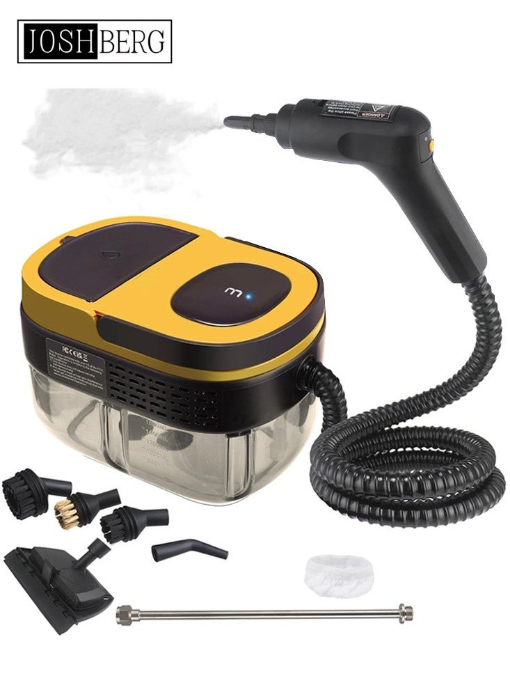 Joshberg Steam Cleaner, 3-Level Adjustable Handle, 15s Heat-Up, Steam Cleaner for Home for Dirt, Grease, Grout, Tile, Floor, Couch and Car  - Image 1