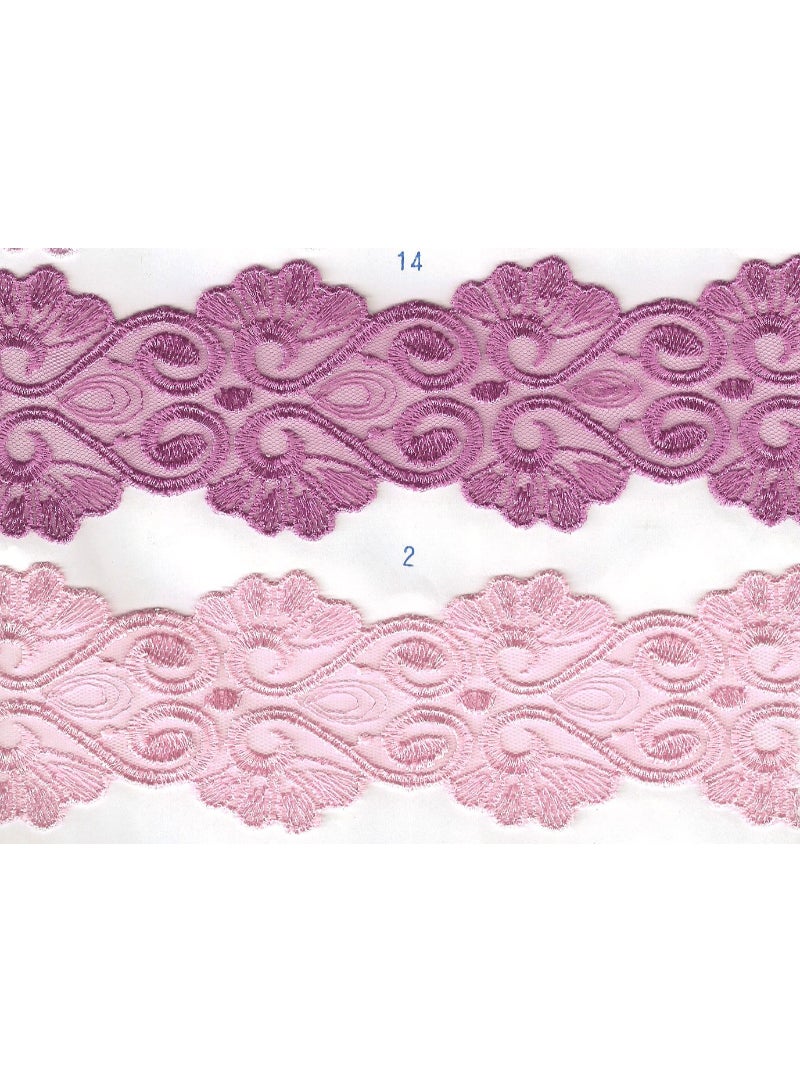 Net Cut Lace 3inch (D-53-4635)