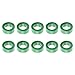 YOKIVE YOKIVE 10 Pcs Toroid Ferrite Core, Power Transformer Ferrite Toroid Cores, Restraining Interference, Good for Inductor  - Image 2