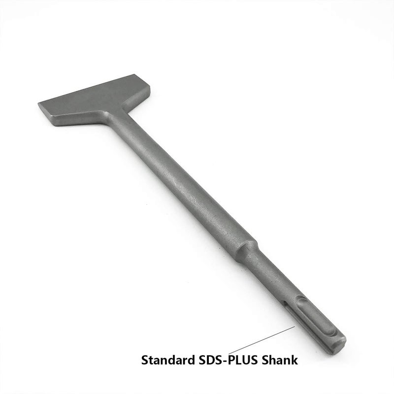 SPKLINE 3 Inch Wide Tile & Thinset Scaling Chisel SDS-Plus Shank 3" x 10" Thinset Scraper Wall and Floor Scraper Works with All Brands of SDS-Plus Rotary Hammers and Demolition Hammers - Image 4