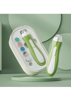 Arabest Baby Electric Nail File Drill for Baby No Sharp Claws Hurt, Nail Care Professional Manicure Pedicure System for Beauty Nail Art, 6 in 1 Safety Cutter Trimmer Clipper for Toes and Fingers  - Image 1
