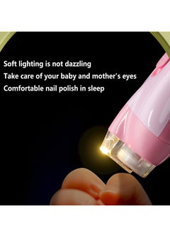 Arabest Baby Electric Nail File Drill for Baby No Sharp Claws Hurt, Nail Care Professional Manicure Pedicure System for Beauty Nail Art, 6 in 1 Safety Cutter Trimmer Clipper for Toes and Fingers  - Image 4