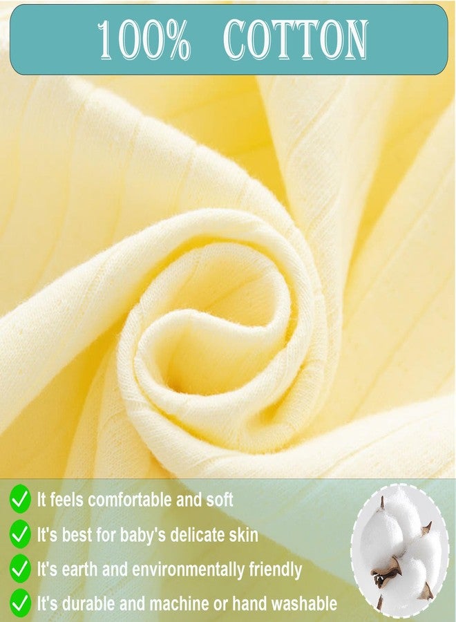 KeCool Baby Boys Girls Romper with Hat Unisex Infant Clothes Set, 100% Cotton Soft Cute Bear Newborn Infant Baby Jumpsuit Bodysuit Clothes Long Sleeve (Khaki, 0-1 Months) - Image 2