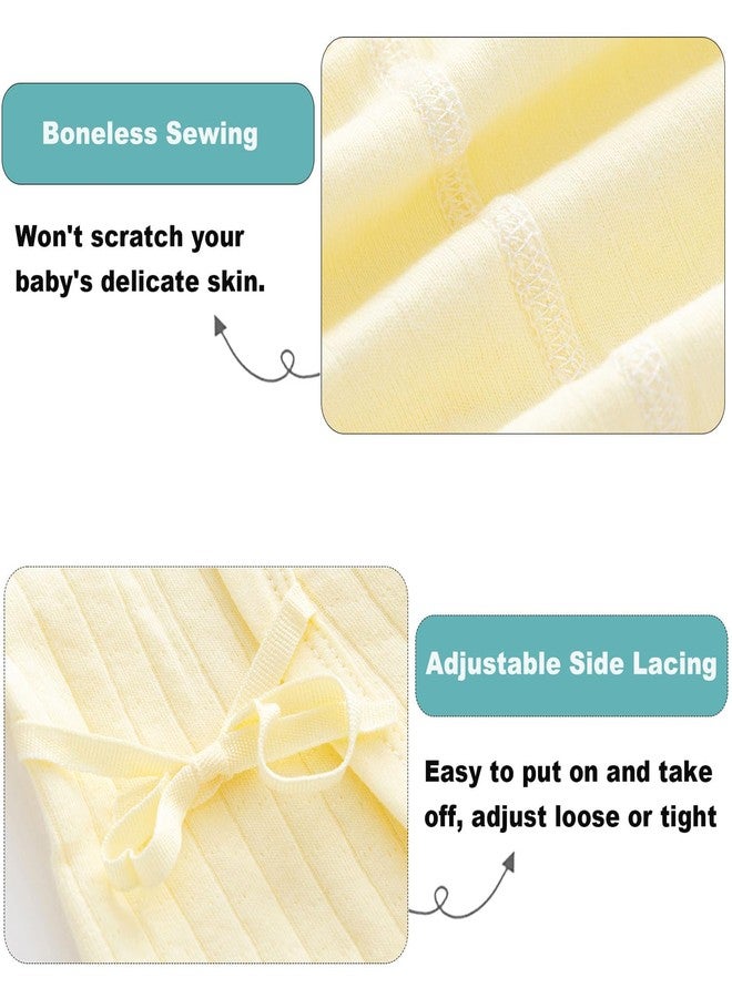 KeCool Baby Boys Girls Romper with Hat Unisex Infant Clothes Set, 100% Cotton Soft Cute Bear Newborn Infant Baby Jumpsuit Bodysuit Clothes Long Sleeve (Khaki, 0-1 Months) - Image 4