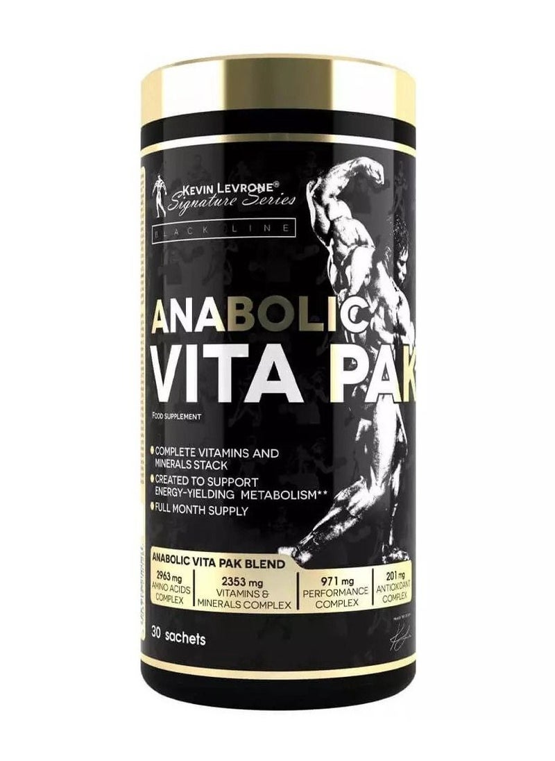 KEVIN LEVRONE Anabolic Vita Pak 30 Sachets 