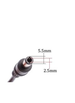 سي إس 19V 4.74A 5.5*2.5mm Connector Tip Power Adapter / Laptop Charger  - Image 3