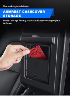 HomarKet Tesla Model 3 & Y 5-Piece Console Organizer Set – Tesla Model 3 & Model Y Interior Accessories  for 2021- 2023  - Image 4