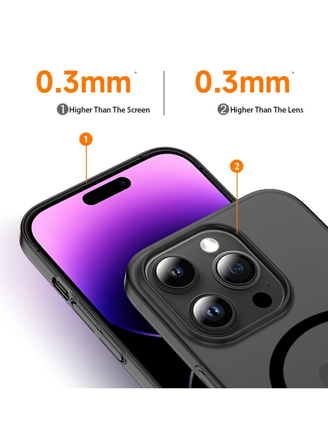 S-TOP Case For iPhone 13 Pro Max High Transparency MagSafe Ice Fog Phone Case - Image 5